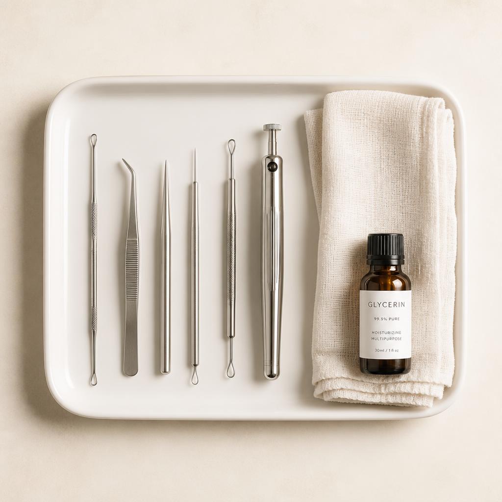 Private electrolysis treatment room
